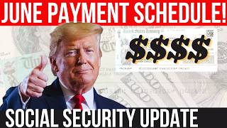 JUNE 2026 SOCIAL SECURITY PAYMENT SCHEDULE! SENATOR MERKLEY! SSA SSI SSDI Payments | Social Security