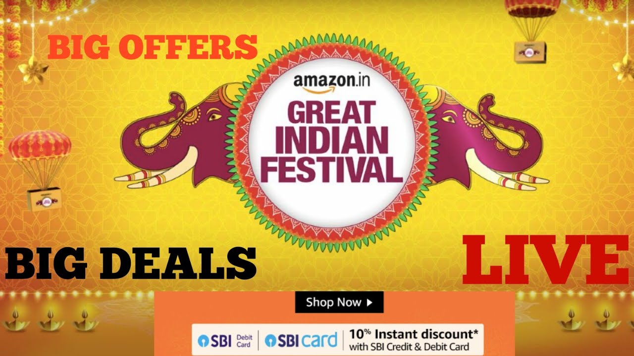 Amazon Great Indian Festival 2022 | Big Deals , Big Offers | Big ...