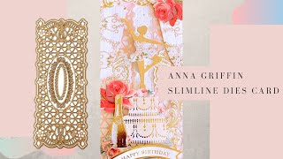 Anna Griffin Slim Line Concentric Cut and Emboss dies from HSN.