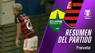 Cuiabá 1 x 2 Flamengo I Resumen del partido I Brasileirão 2024