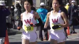 第52回青梅マラソン30km 男女ゴール 2018.2.18