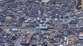 Google Earth　　湖北駅（千葉県）こほく　成田線