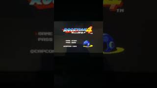 ロックマン4  新たなる野望‼︎ タイトル画面（MEGAMAN4）