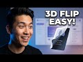 Stunning 3D Card Flip Animation with Pure HTML & CSS