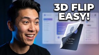 Stunning 3D Card Flip Animation with Pure HTML & CSS