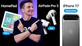 Apple 2025: THIS is what we can expect! (iPhone 17, AirPods Pro 3, Apple Watch 11, Mac Studio \u0026 m...