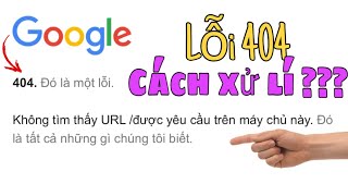 Lỗi 404 Đăng Nhập Google.Adsen.com- Cách Xử Lí