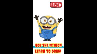 How to draw Bob the Minion
