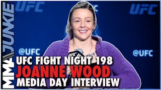 Joanne Wood got married during training camp for Taila Santos fight | UFC Vegas 43