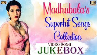 Madhubala's  Superhit Video Songs Collection Jukebox - (HD) Hindi Old Bollywood Songs