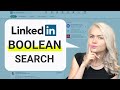 How To Use Boolean Search On LinkedIn | Step By Step Guide