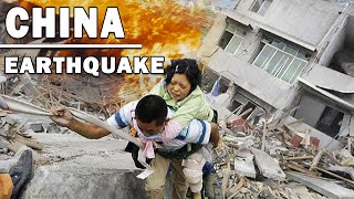 Scary Earthquake of magnitude 6.6 in Sichuan, China 2022