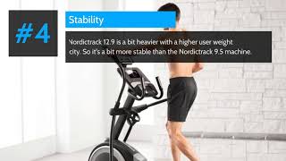 nordictrack C 9.5 vs C12.9 Elliptical Comparison - Which is Best For You?
