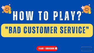 "BAD CUSTOMER SERVICE" - Fun Training Energizer 😀| How to Play Series? | Dr. Ashish Parnani