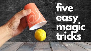 Five Easy Magic Tricks You Can Do - Tricks You Can Do At Home #easymagictricks #magictricktutorial