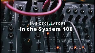 Sub Oscillators in the System 100