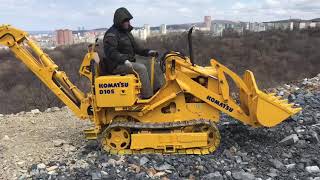 фронтальник-экскаватор Komatsu D10S