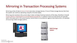 Mirroring in Transaction Processing Systems
