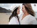 a beautiful love story two lesbian women embracing love and happiness