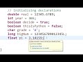 Initializing Primitive Variables in Java