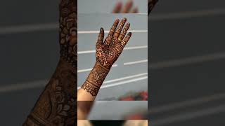 New mehndi design beautiful ❤️#mehndi  #latest#aesthetic#instagram #ytshorts#short #shortvideo💫💫