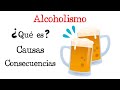 🍺 ¿Qué es el Alcoholismo? 🍷 Causas y Consecuencias [Fácil y Rápido] | BIOLOGÍA |