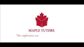 Why choose a Maple Tutor?