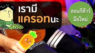 สอนกีต้าร์ เพลงง่าย EP.131( เรามีแครอทนะ - GOGGAG ) คอร์ดง่ายมาก