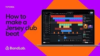 How to make a Jersey club beat using BandLab's free web Mix Editor (BandLab Tutorial)