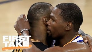 Is Kevin Durant-LeBron James The New Magic Johnson-Larry Bird Rivalry? | First Take | June 13, 2017