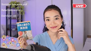 ASMR • Professora de Japonês/Inglês aula ao vivo (Roleplay)