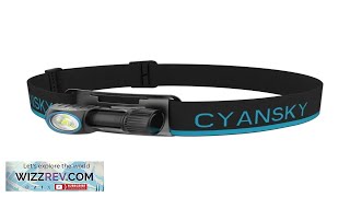 CYANSKY HS3R 1100lm Mini L-Shaped Multifunctional Rechargeable Headlamp with Red Light Review