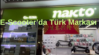 Çin'de TÜRK MARKASI E-Scooter#scooter #escooter #türkiye