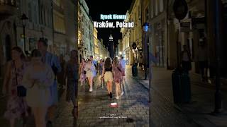 A Walking Tour of Old Town Kraków, Poland🇵🇱💯#travel #polska #explore #trending #ytshorts #europe