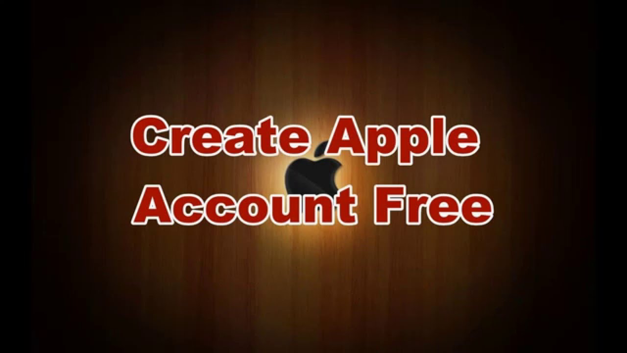 Create Apple Account Free (Easy Way) Step By Step - YouTube