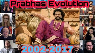 prabhas revolution from Eeswar to bahuali-2 mashup reaction#prabhas#bahubali #prabhasentry