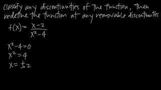 How to find REMOVABLE DISCONTINUITIES (KristaKingMath)