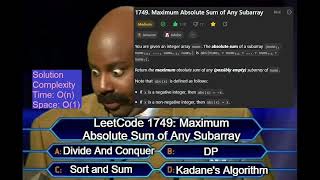 Maximum Absolute Sum of any Subarray Explained: Ace Your Coding Interview With Coding Card Sharp