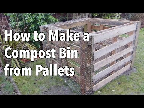 How to Make a Compost Bin from Pallets How to Make a Compost Bin from Pallets