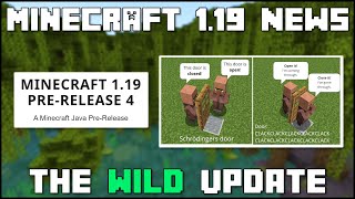 Minecraft 1.19 News - Pre-Release 4 & Villager Path-Finding!