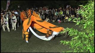 陸中弁天虎舞（小鎚神社宵宮２０１５）