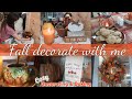 🍂Cozy Fall Decorating 2024 & Homemade Snickerdoodle Cookies | Country Cabin Inspired Fall Decor