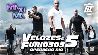 Chamada do filme "Velozes e Furiosos 5 - Operação Rio" na Temperatura Máxima 08/11/2020