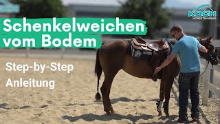 Schenkelweichen vom Boden: Step-by-Step-Anleitung