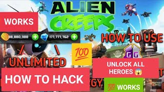How to download hack mod of alien creeps😱😱