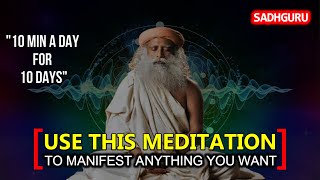 Do It Once In A Day - "ANYTHING YOU WISH WILL MANIFEST " | By Sadhguru (Law Of Attraction)