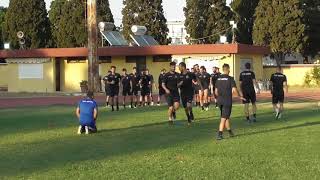 Soccer- Diagoras Rhodes 20 ( Reaction footwork+ Reaction sprint)