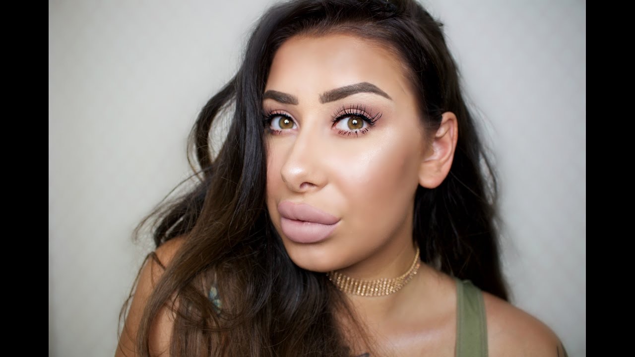 Huda Beauty Inspired Makeup Tutorial Youtube