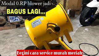 SERVICE BLOWER PORTABLE.., UNTUK MENDINGINKAN MESIN BALAP MOTOR 🏍🛵