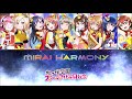 Nijigasaki School Idol Club - Mirai Harmony - color coded (ROM/ENG/VIE)